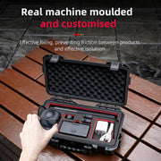 For DJI Osmo 360 STARTRC Water-resistant EVA ABS Dual-layer Suitcase Storage Box (Black)
