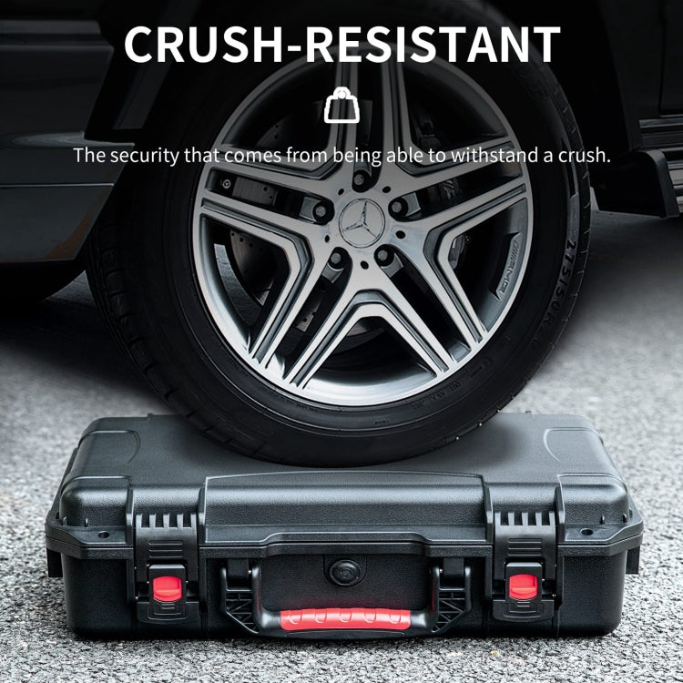 For DJI Avata 2 STARTRC M2 ABS Water-resistant Shockproof Suitcase Storage Box (Black)