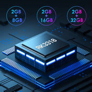 H50 Mini 4K Smart Network TV Box, Android 10.0, RK3318 Quad Core, 2GB+32GB, US Plug