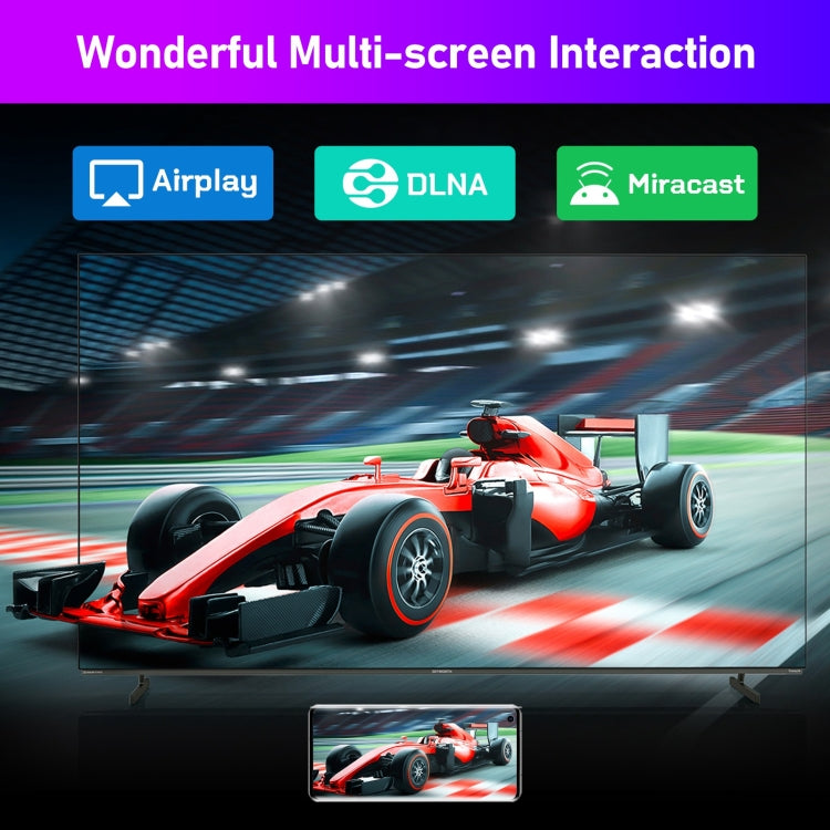 H96 Max 8K Ultra HD Smart TV Box Android 13.0 Media Player with Remote Control, RK3528 Quad-Core, 2GB+16GB(US Plug)