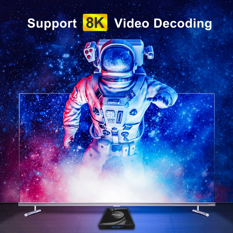 X88 Pro 13 Android 13.0 Smart TV Box with Remote Control, RK3528 Quad-Core, 4G+64GB (EU Plug)