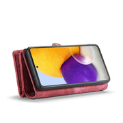 For Samsung Galaxy A70 CaseMe-008 Detachable Multifunctional Flip Leather Phone Case(Red)