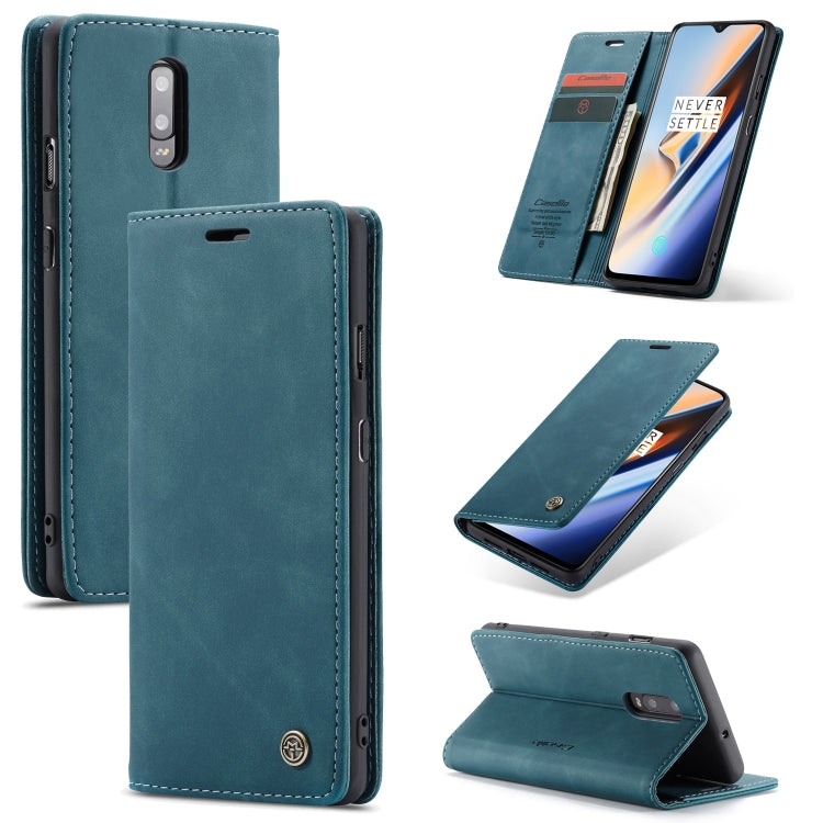 CaseMe-013 Multifunctional Horizontal Flip Leather Case with Card Slot & Holder for Xiaomi 9(Blue)