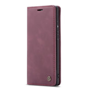 CaseMe-013 Multifunctional Horizontal Flip Leather Case with Card Slot & Holder for Xiaomi 9(Wine Red)