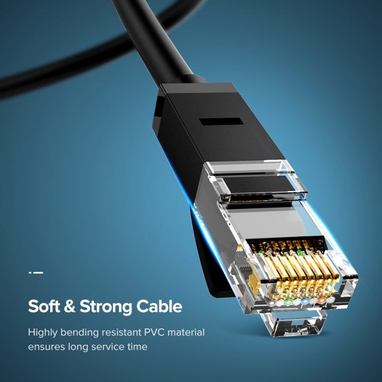 UGREEN NW102 Cat6 RJ45 Household Gigabit Twisted Pair Round Ethernet Cable, Length:5m