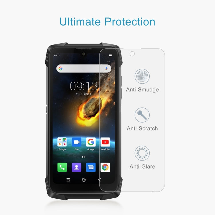For Blackview BV6900 50 PCS 0.26mm 9H 2.5D Tempered Glass Film