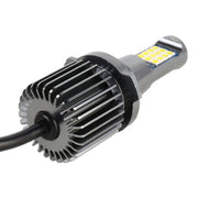 9005 2 PCS DC12-24V / 10.5W Car Fog Lights with 24LEDs SMD-3030 & Constant Current, Box Packaging(Gold Light)
