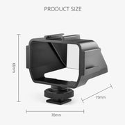 YELANGU A74 Universal Vlog Camera Flip Screen