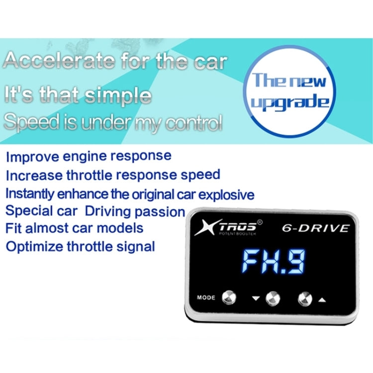 For Chrysler Pacifica 2017- TROS TS-6Drive Potent Booster Electronic Throttle Controller