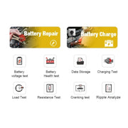 KONNWEI KW510 3 in 1 Car Battery Tester / Charger / Repairer, Support 8 Languages (EU Plug)