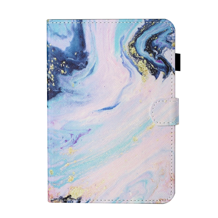 For 10 inch Tablet Universal Coloured Drawing Stitching Horizontal Flip Leather Case with Holder & Card Slot(Quicksand)
