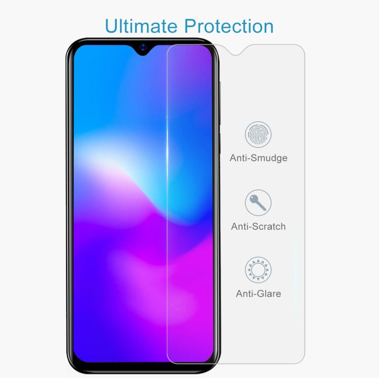 For Blackview A60 50 PCS 0.26mm 9H 2.5D Tempered Glass Film
