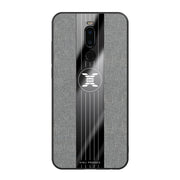 For Meizu Note 8 XINLI Stitching Cloth Texture Shockproof TPU Protective Case(Grey)