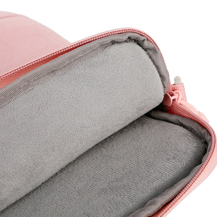 For 13.3-14 inch Laptop Multi-function Laptop Single Shoulder Bag Handbag(Light Blue)