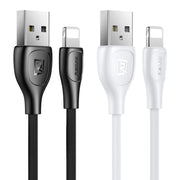 Remax RC-160i 2.1A 8 Pin Lesu Pro Series Charging Data Cable, Length: 1m(White)