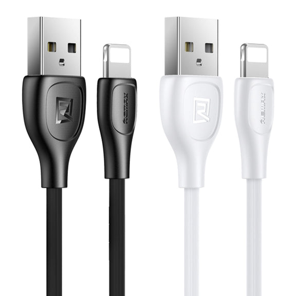 Remax RC-160i 2.1A 8 Pin Lesu Pro Series Charging Data Cable, Length: 1m(White)