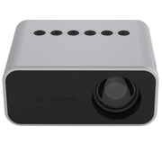 T500 1920x1080P 80 Lumens Portable Mini Home Theater LED HD Digital Projector With Remote Control & Adaptor(White)