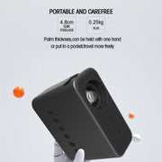 T500 1920x1080P 80 Lumens Portable Mini Home Theater LED HD Digital Projector With Remote Control & Adaptor(Black)