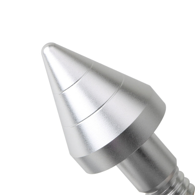 2 PCS Car Rear Anti-collision Tail Cone for Mercedes Benz Smart 2009-2014, Style:Pointed(Silver)