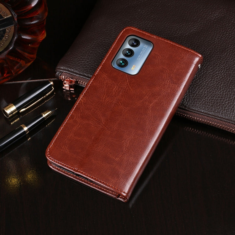 For Meizu 18 idewei Crazy Horse Texture Horizontal Flip Leather Case with Holder & Card Slots & Wallet(Black)