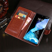 For Meizu 18 idewei Crazy Horse Texture Horizontal Flip Leather Case with Holder & Card Slots & Wallet(White)