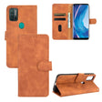For Ulefone Note 11P Solid Color Skin Feel Magnetic Buckle Horizontal Flip Calf Texture PU Leather Case with Holder & Card Slots & Wallet(Brown) - Ulefone Cases by PMC Jewellery | Online Shopping South Africa | PMC Jewellery | Buy Now Pay Later Mobicred