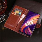 For Ulefone Armor 11 5G idewei Crazy Horse Texture Horizontal Flip Leather Case with Holder & Card Slots & Wallet(Yellow)