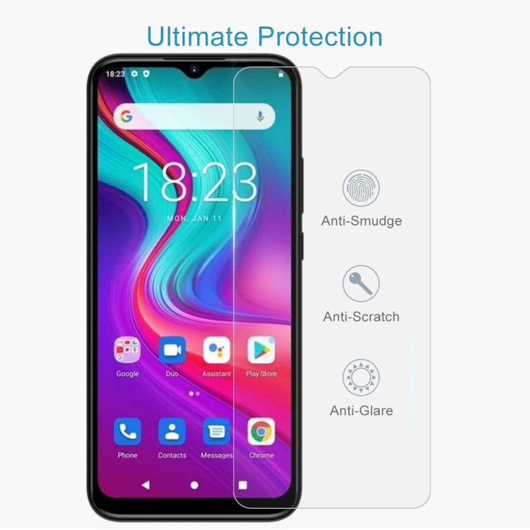 For Doogee X96 Pro 50 PCS 0.26mm 9H 2.5D Tempered Glass Film