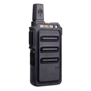 1 Pair RETEVIS RT19 22CHS FRS Two Way Radio Handheld Walkie Talkie, US Plug(Black)