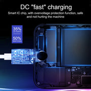 E087 20W USB-C / Type-C + USB Ports Charger with 100W Type-C to 8 Pin Fast Charging Cable 1m, UK Plug