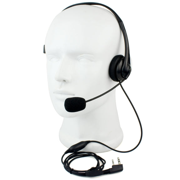 RETEVIS TK 2 Pin PTT Headphone Microphone for H-777 / RT-5R / RT-5RV / RT-B6