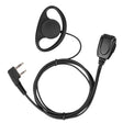 RETEVIS RE-3224 K 2 Pin D-type Earhook Earphone Microphone for H777/RT21/RT22/RT24/RT1/ RT3/RT81 - Microphones & Headsets by RETEVIS | Online Shopping South Africa | PMC TechLife | Buy Now Pay Later Mobicred
