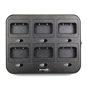 RETEVIS RTC21 Multi-function Six-Way Walkie Talkie Charger for Retevis RT21/RT24, US Plug