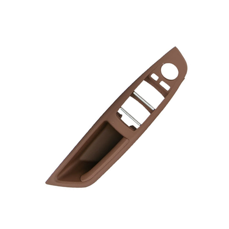 Car Left Front Inner Door Armrest for BMW  5 Series F10 / F18, Left Driving(Wine Red)