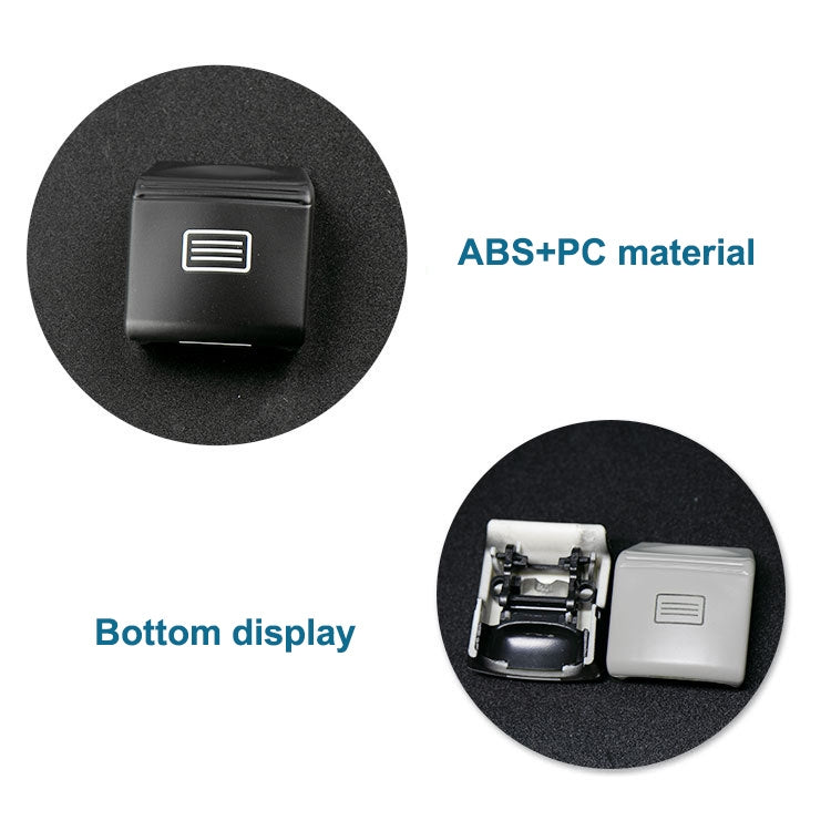 Car Sunroof Switch Button Dome Light Button for Mercedes-Benz W204 / X204 2008-2015(Deerskin Beige)