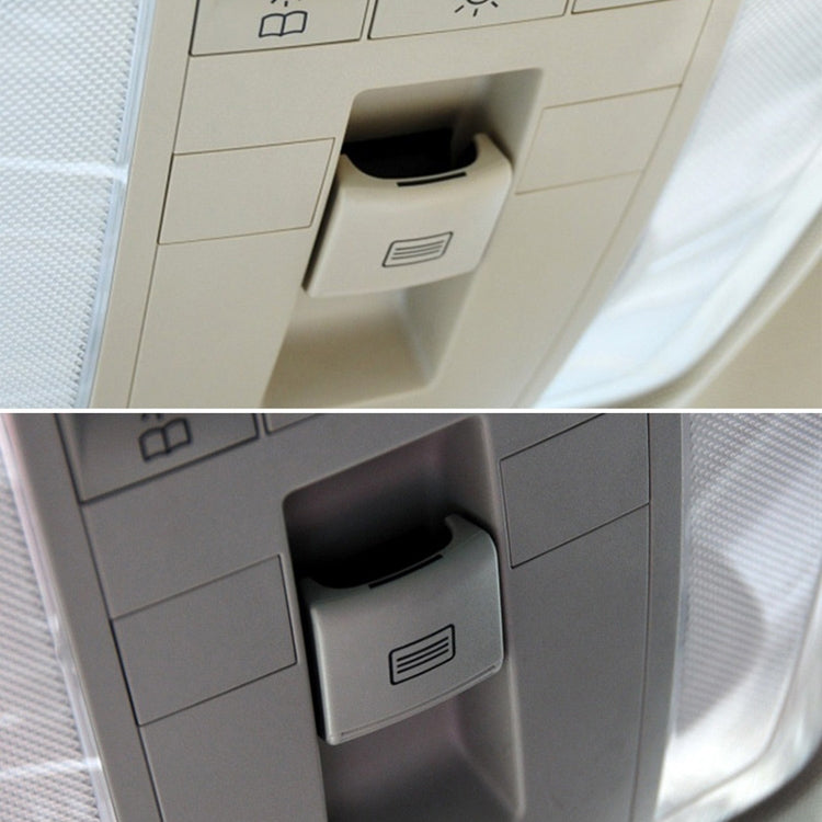 Car Sunroof Switch Button Dome Light Button for Mercedes-Benz W204 / X204 2008-2015(Deerskin Beige)