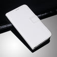 For Wiko Y62 idewei Crazy Horse Texture Horizontal Flip Leather Case with Holder & Card Slots & Wallet(White) - free shipping - PMC TechLife - Order now!
