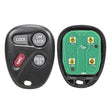4-button Car Key KOBUT1BT 315MHZ for Chevrolet - Remote Car Key by PMC TechLife | Online Shopping South Africa | PMC TechLife | Buy Now Pay Later Mobicred