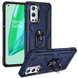 For OnePlus 9 Pro Shockproof TPU + PC Protective Case with 360 Degree Rotating Holder(Blue) - OnePlus Cases by PMC TechLife | Online Shopping South Africa | PMC TechLife
