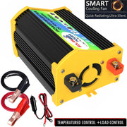 Legend I Generation DC12V to AC110V 3000W Modified Square Wave Car Power Inverter(Black)