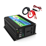 Tang I Generation 12V to 110V 3000W Modified Square Wave Intelligent Car Power Inverter with Dual USB(Black)