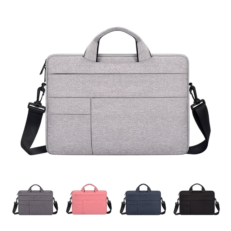 ND05SDJ Oxford Cloth + Nylon Laptop Portable Shoulder Bag, Size:13.3 inch(Navy Blue)