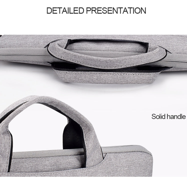 ND05SDJ Oxford Cloth + Nylon Laptop Portable Shoulder Bag, Size:13.3 inch(Deep Space Gray)