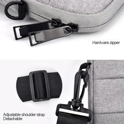 ND05SDJ Oxford Cloth + Nylon Laptop Portable Shoulder Bag, Size:14.1-15.4 inch(Pink)