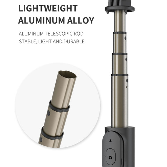 Q07 6 Inch Ring Light Portable Bluetooth Selfie Stick Tripod