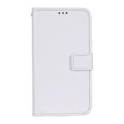 For Wiko Power U10 idewei Crazy Horse Texture Horizontal Flip Leather Case with Holder & Card Slots & Wallet(White)