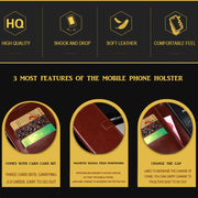 For Wiko Power U10 idewei Crazy Horse Texture Horizontal Flip Leather Case with Holder & Card Slots & Wallet(Red)