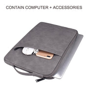 ND08 Sheepskin Notebook Iner Bag, Size:14.1-15.4 inch(Pink)