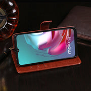 For Lenovo K13 Note idewei Crazy Horse Texture Horizontal Flip Leather Case with Holder & Card Slots & Wallet(Black)