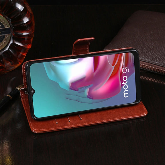 For Lenovo K13 Note idewei Crazy Horse Texture Horizontal Flip Leather Case with Holder & Card Slots & Wallet(Black)